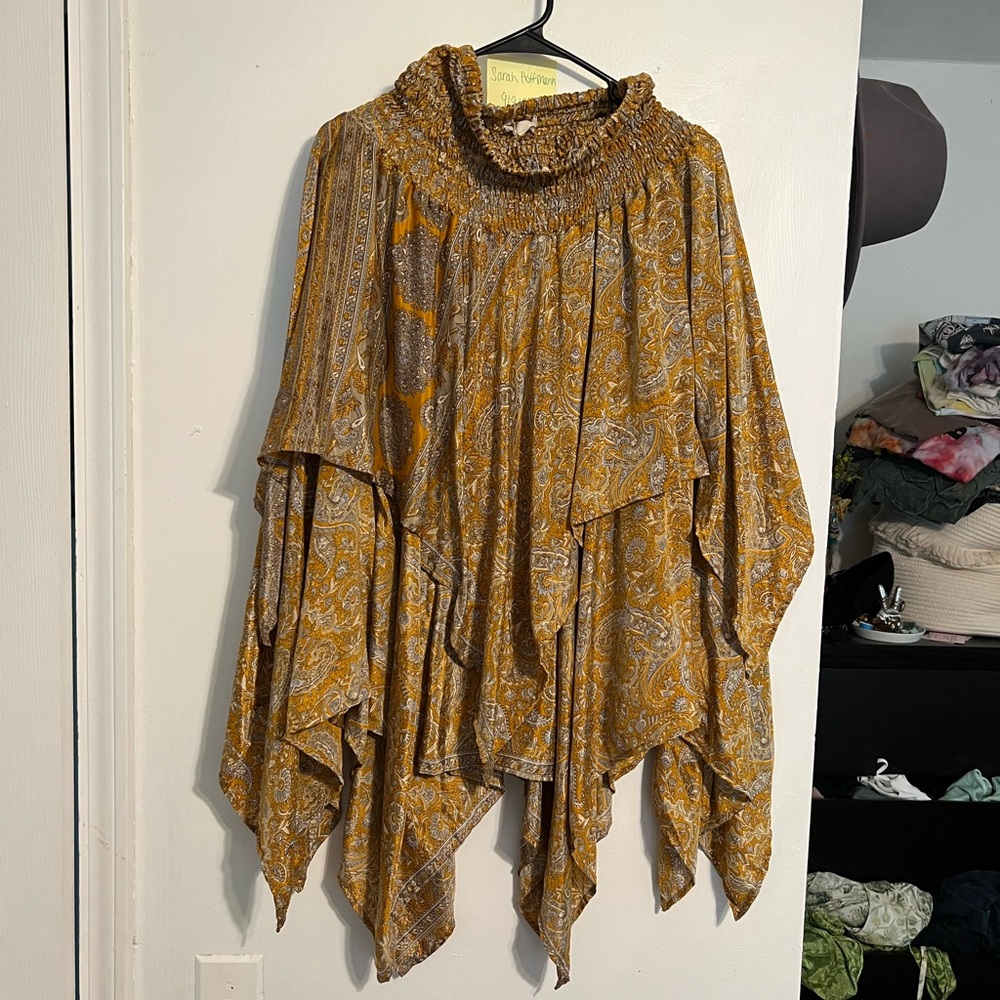 Bohemian Paisley Print Skirt
